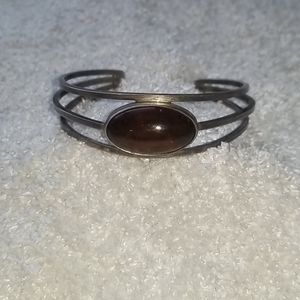N.E. From, Sterling silver and amber bracelet